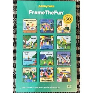 NIB Pennycake Frame The Fun Family Adventure Planning Guide Frame Children